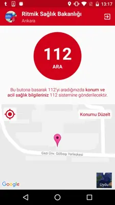 Acil Yardım android App screenshot 1